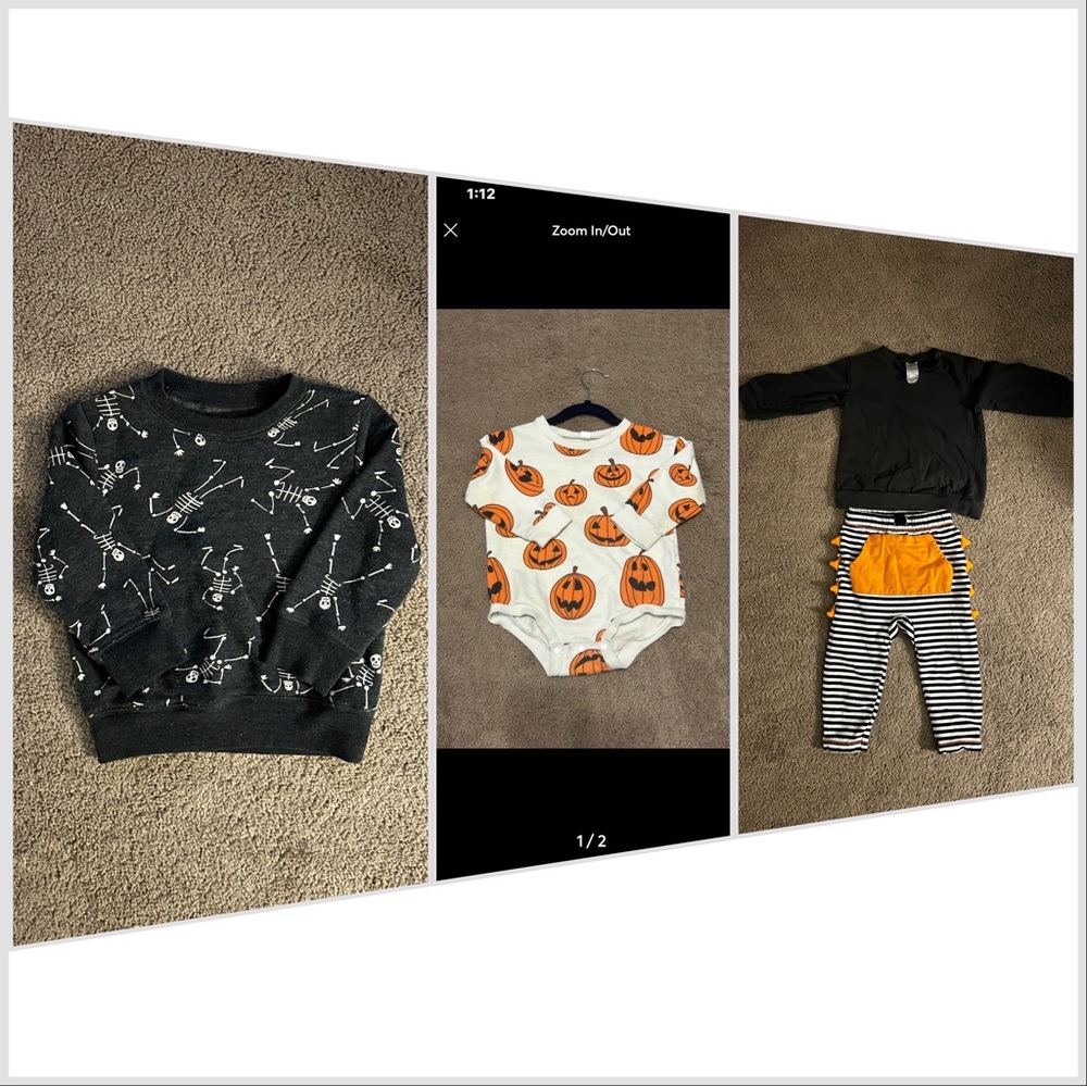 Halloween outfit bundle